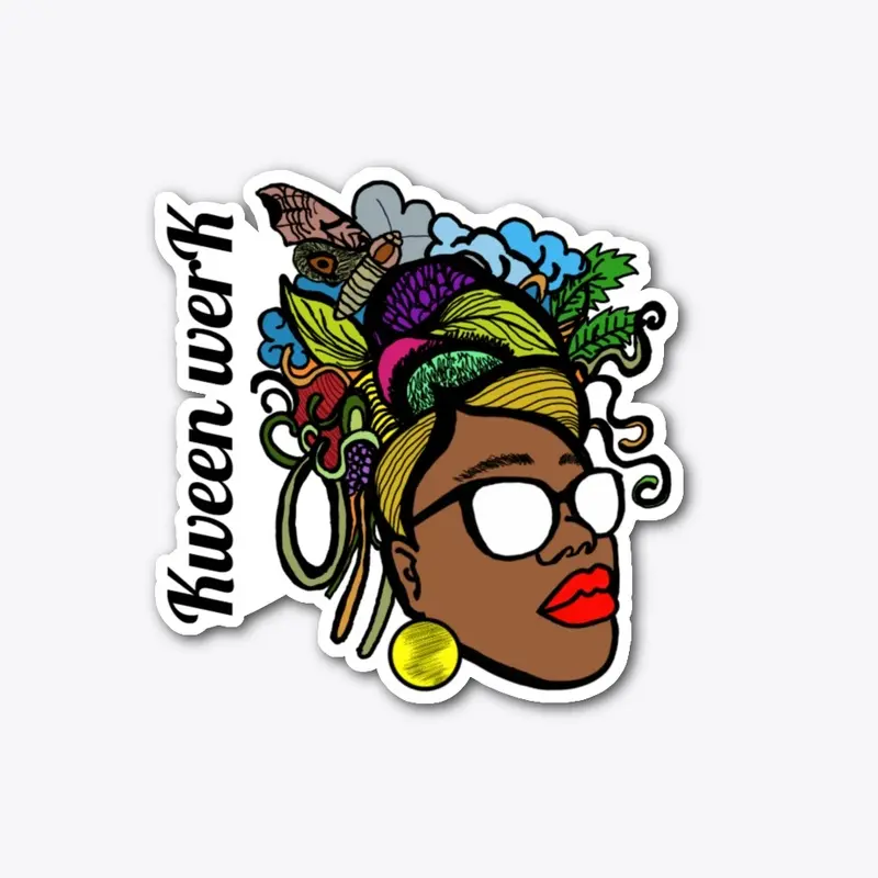 Kween werK Sticker